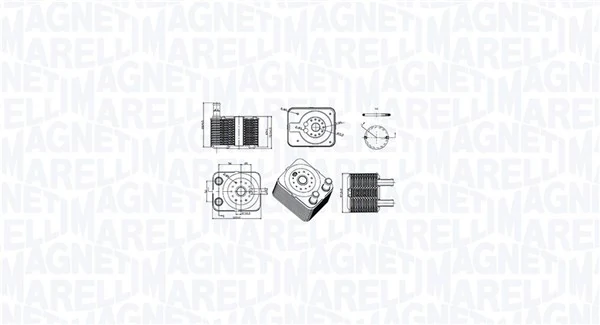 Oil Cooler, engine oil